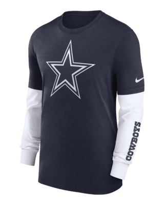 Dallas Cowboys Nike Men's NFL Long-Sleeve Top in Blue, Size: Medium | 00BYEF517RD-05G