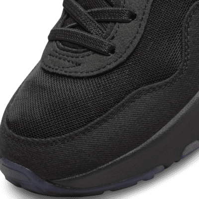Nike Air Max Motif Black Preschool Kids' Shoes, Size: 11