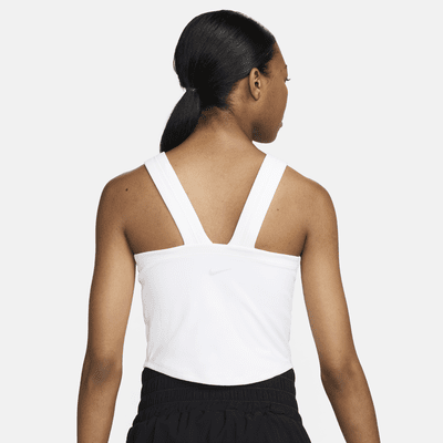 Nike One Fitted Women's Dri-FIT Strappy Cropped Tank Top