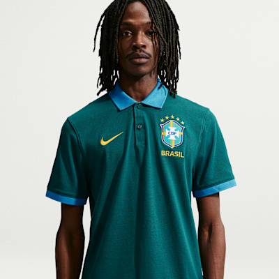 Brazil The Nike Polo Men's Nike Dri-FIT Soccer Polo from Nike - $90
