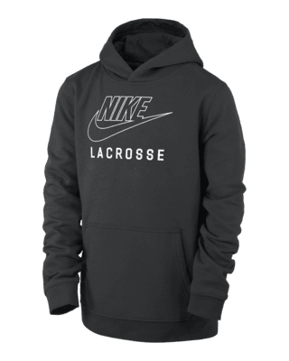 Подростковое худи Nike Swoosh Club Fleece Big Kids' Lacrosse Pullover Hoodie