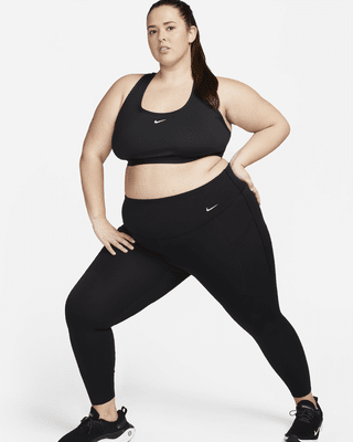 Женские тайтсы Nike Universa Medium-Support High-Waisted 7/8 Leggings with Pockets (Plus Size)