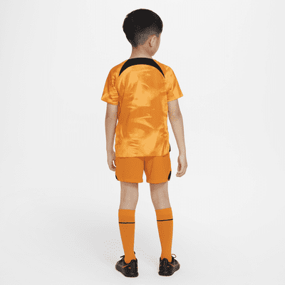 Netherlands 2022/23 Home Younger Kids' Nike Football Kit. Nike IL