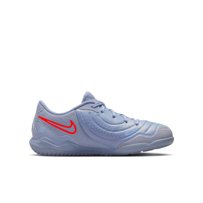 Tacos de fútbol para cancha cubierta de corte low para niños de preescolar y grandes Nike Jr. Tiempo Legend 10 Academy