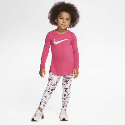 Nike Dri-FIT Sport Essentials Toddler Top and Leggings Set. Nike.com