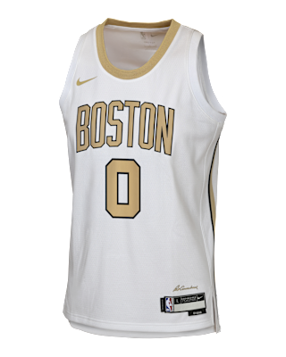 Детские джерси Jayson Tatum Boston Celtics City Edition Big Kids' Nike NBA Swingman Jersey