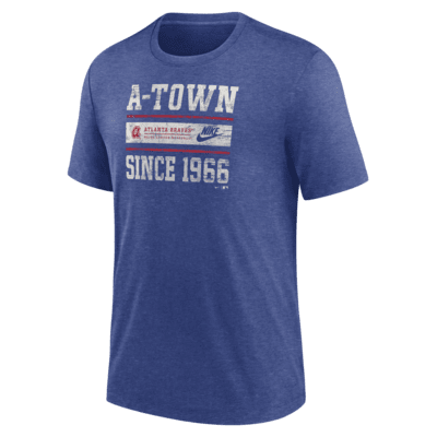 Atlanta Braves Cooperstown Local Stack Men's Nike MLB T-Shirt