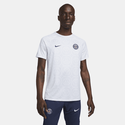 Playera de fútbol para antes del partido para hombre Nike Dri-FIT Paris Saint-Germain