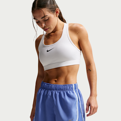 Damskie spodenki do biegania ze średnim stanem i wszytą bielizną Nike Dri-FIT Tempo