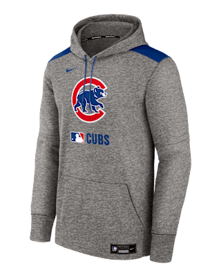 Мужское худи Chicago Cubs Authentic Collection Nike Therma MLB Pullover Hoodie