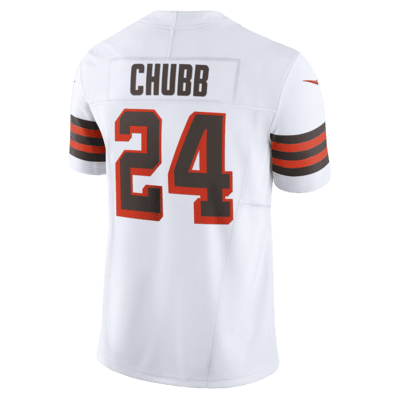 Jersey de fútbol americano Nike Dri-FIT de la NFL Limited para hombre Nick Chubb Cleveland Browns