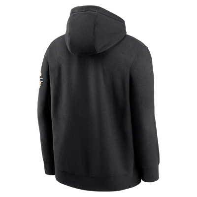Sudadera con gorro sin cierre universitaria Nike para hombre Penn State Club