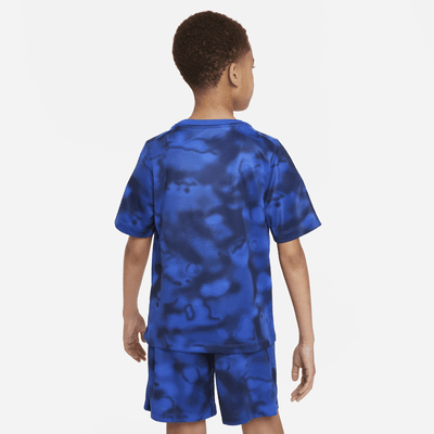 Nike Dri-FIT Multi+ Big Kids' (Boys') Printed Training Top