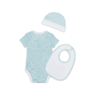 Nike Adventure Doodle Baby 3-Piece Bodysuit Box Set