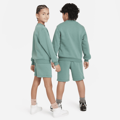 Nike Sportswear Club Fleece Older Kids' Tracksuit Shorts Set. Nike AU