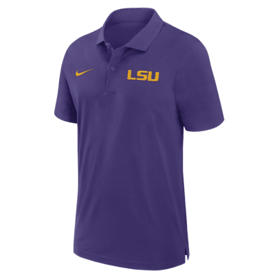 LSU Tigers Sideline Men's Nike Dri-FIT College Polo