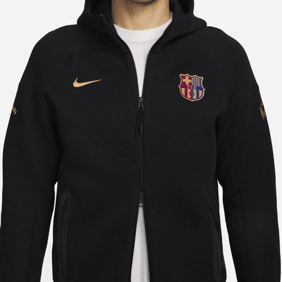 F.C. Barcelona Tech Fleece Windrunner Men's Nike Football Full-Zip Hoodie