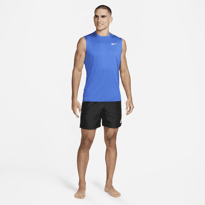 Camiseta Hydroguard de natación sin mangas para hombre Nike Essential