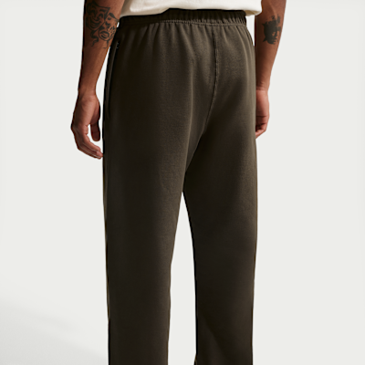 나이키 솔로 스우시 남성 플리스 오픈 헴 팬츠