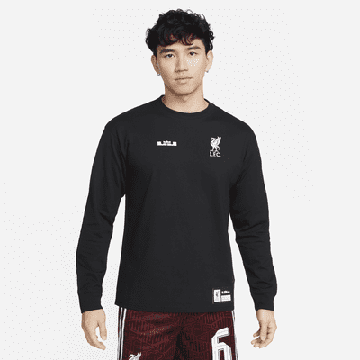 LeBron Liverpool FC Men's Nike Long-Sleeve Max90 T-Shirt. Nike.com