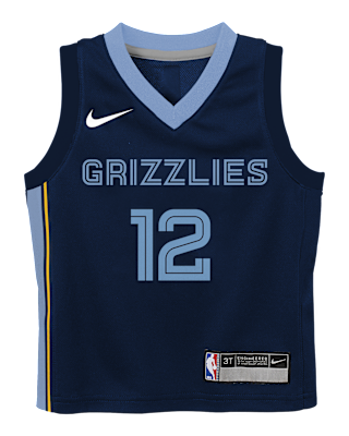 Детские джерси Ja Morant Memphis Grizzlies Icon Edition Little Kids' Nike NBA Swingman Jersey