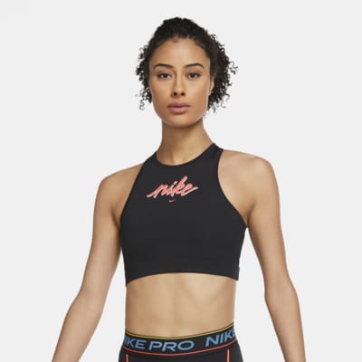 women's medium support sports bra nike pro