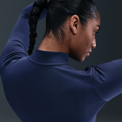 Nike One Fitted Women's Dri-FIT 1/4-Zip Mid Layer