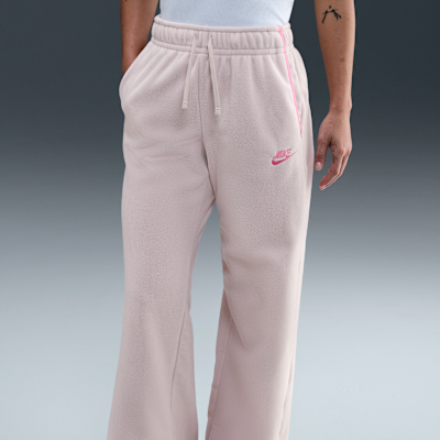 Nike Sportswear Club Fleece Women's Mid-Rise Wide-Leg Cozy Pants