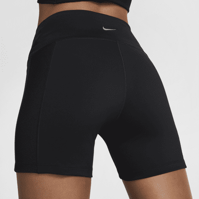 Nike One Wrap Mallas cortas de 13 cm y talle alto - Mujer