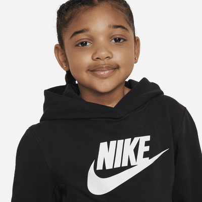 Conjunto de sudadera con gorro para niños talla chica Nike Sportswear Club Fleece