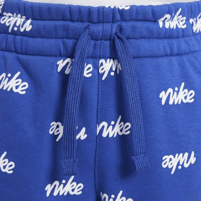 Nike Sportswear Big Kids' (Boys') Fleece Printed Shorts