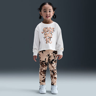 Nike Toddler Printed Club Long Sleeve T-Shirt and Leggings Set