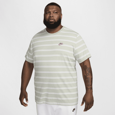 Nike Sportswear T-skjorte med striper til herre