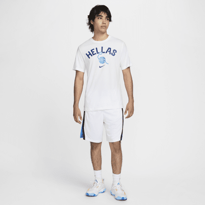 T-shirt de basquetebol Nike Greece para homem