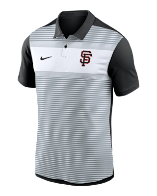 Мужские  San Francisco Giants Striped Vapor Polo Nike Dri-FIT MLB Polo