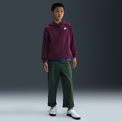 Nike Sportswear Club Fleece Big Kids' Oversized Pullover Hoodie
