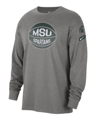 Мужская футболка Michigan State Fast Break Nike College Long-Sleeve