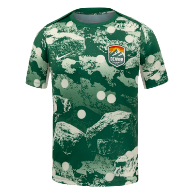 Denver FC Men's Nike NWSL Short-Sleeve Pre-Match Top