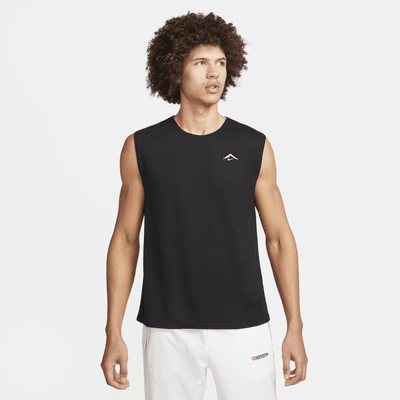 Playera de correr sin mangas Dri-FIT para hombre Nike Solar Chase