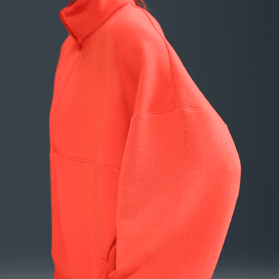 Nike 24.7 ImpossiblySoft Parte de arriba Dri-FIT oversize con media cremallera - Mujer