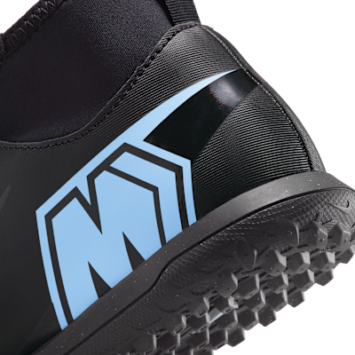 Nike Jr. Mercurial Superfly 10 Club TF High-Top-fodboldsko til mindre/større børn