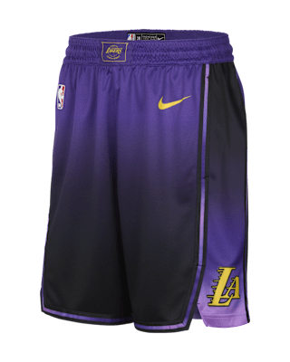 Мужские шорты Los Angeles Lakers 2024/25 City Edition Nike Dri-FIT NBA Swingman Shorts