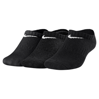 kids black nike socks