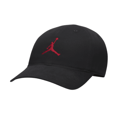 black and red jordan cap