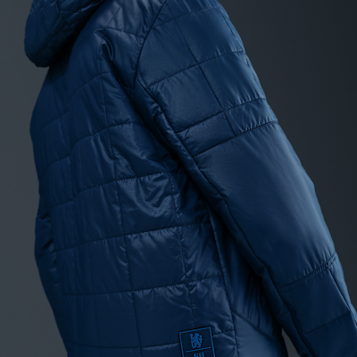 Giacca con cappuccio e imbottitura sintetica Nike Football Chelsea FC – Uomo