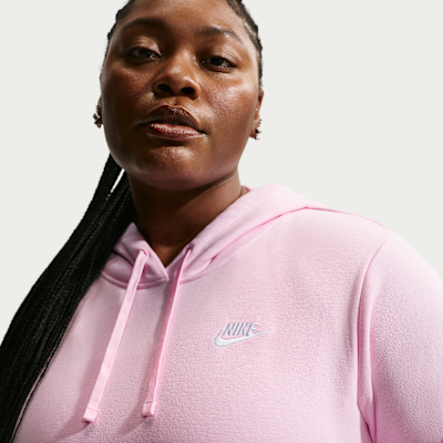 Nike Sportswear Club Fleece Women's Pullover Hoodie (Plus Size)