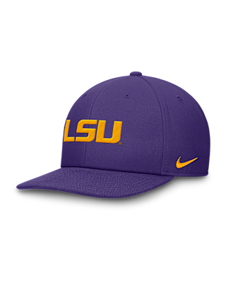 Мужские  LSU Tigers On-Field Pro Nike Dri-FIT College Adjustable Hat