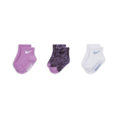 Nike Futura Baby (12-24M) Ankle Socks (3-Pack)