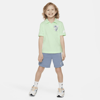 Nike Sportswear Create Your Own Adventure Little Kids' Polo and Shorts Set