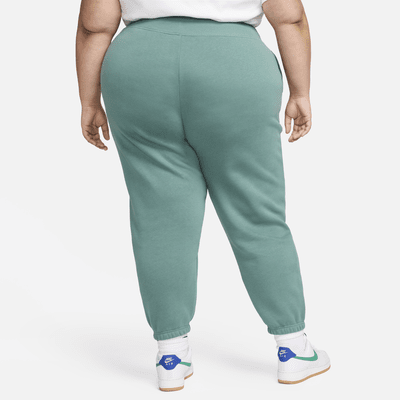 Nike Sportswear Phoenix Fleece Women's High-Waisted Oversized Tracksuit Bottoms (Plus Size)